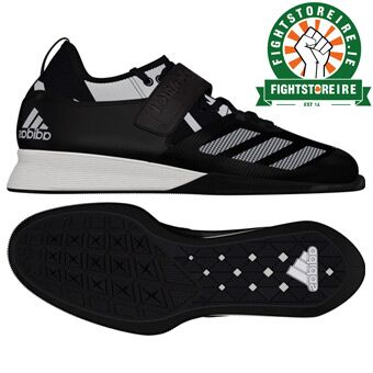 Adidas Crazy Power Weightlifting Shoes - Black/White