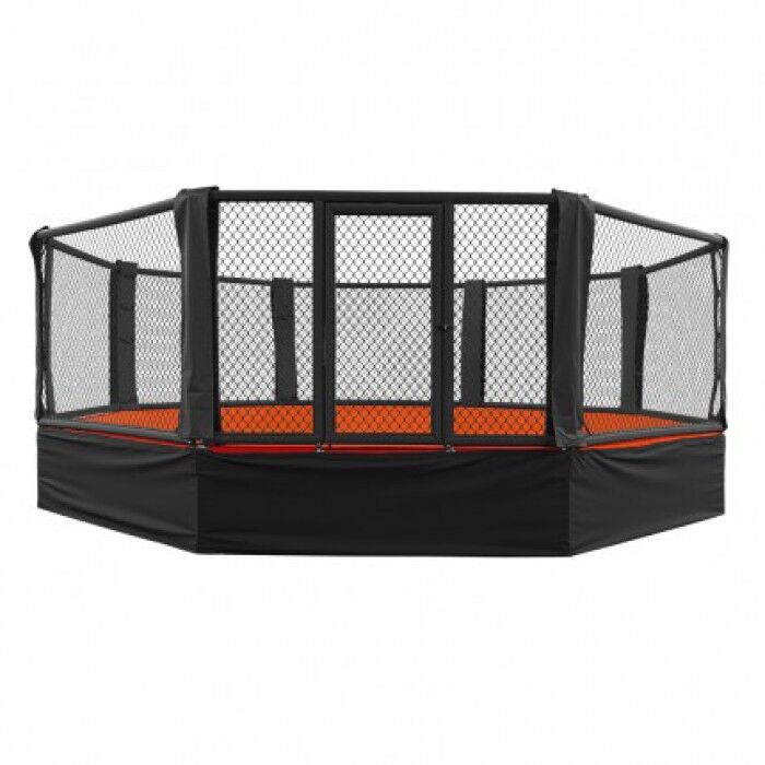 Octagon Cage 100cm Elevated from Floor 7 x 7 M