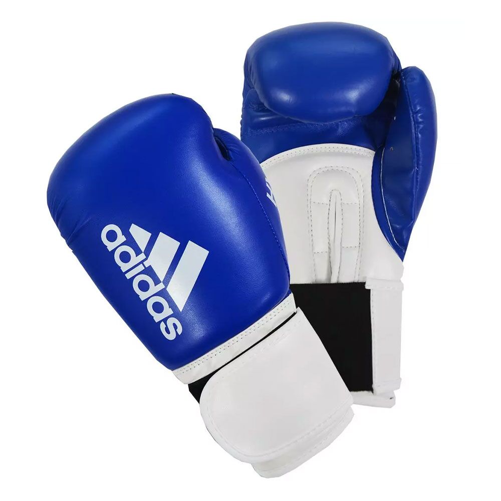 Adidas Hybrid 100 Boxing Gloves Blue White Fightstore IRE