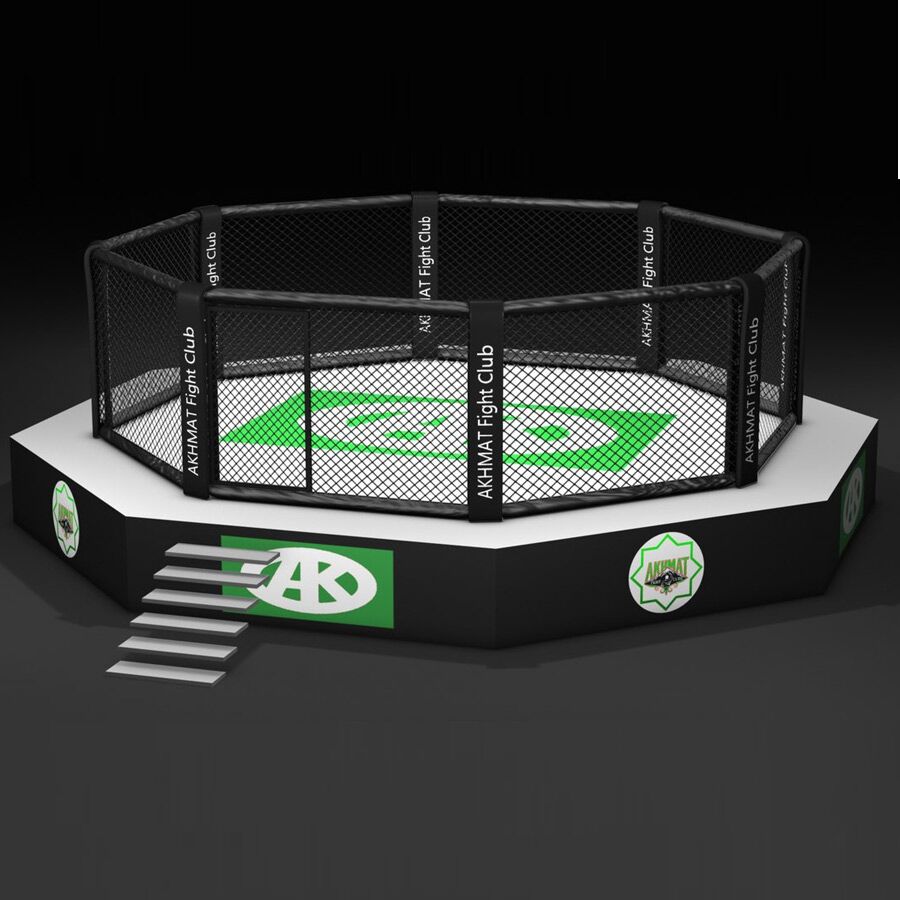 MMA Cage with Platform in Various Sizes