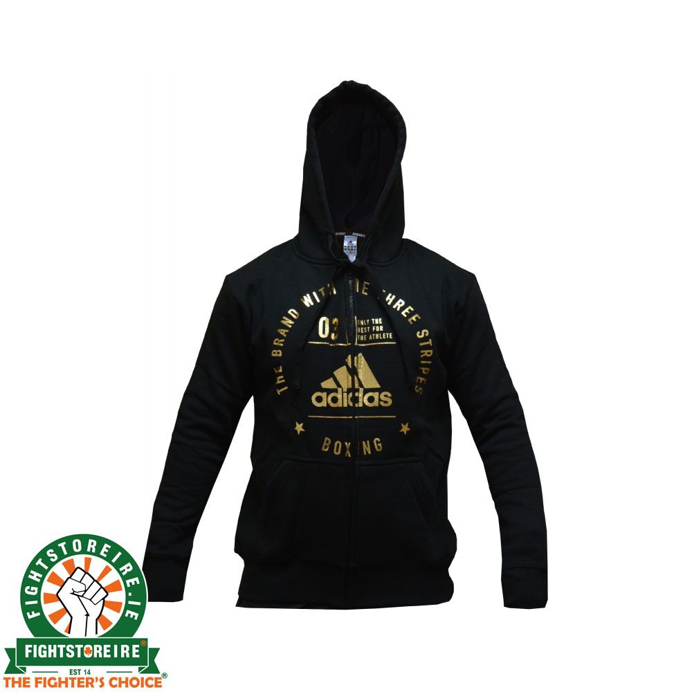 Adidas Boxing Hoody Black Fightstore IRE The Fighter s Choice