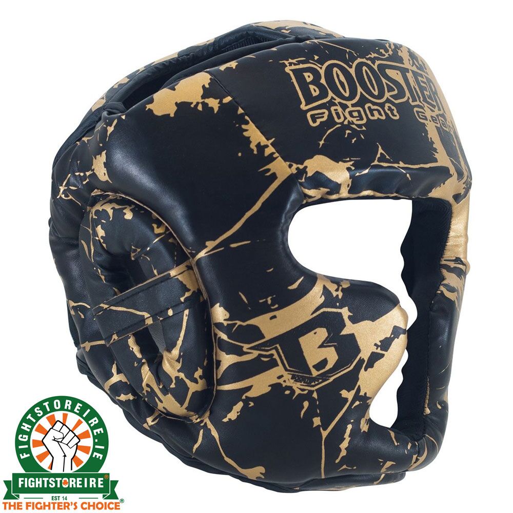Booster Kids Marble Gold Headguard