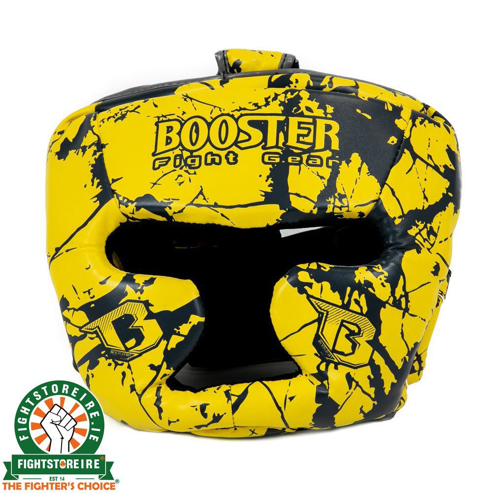Booster Kids Marble Yellow Headguard