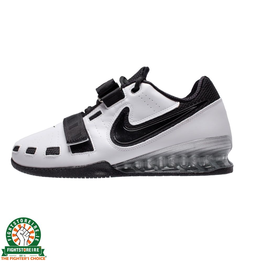 Nike Romaleos 2 Weightlifting Shoes White Black Fight Store IRELAND