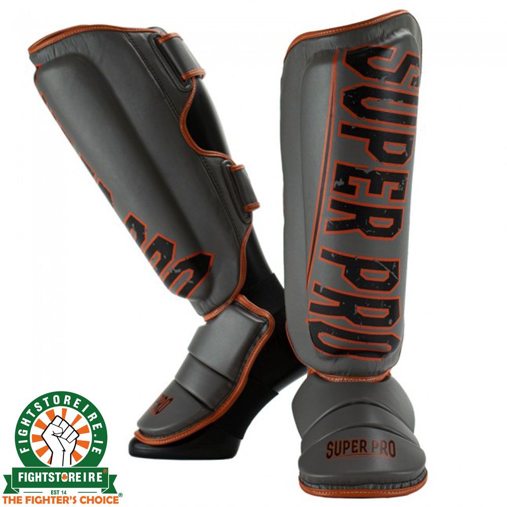 Super Pro Challenger Shinguards - Grey