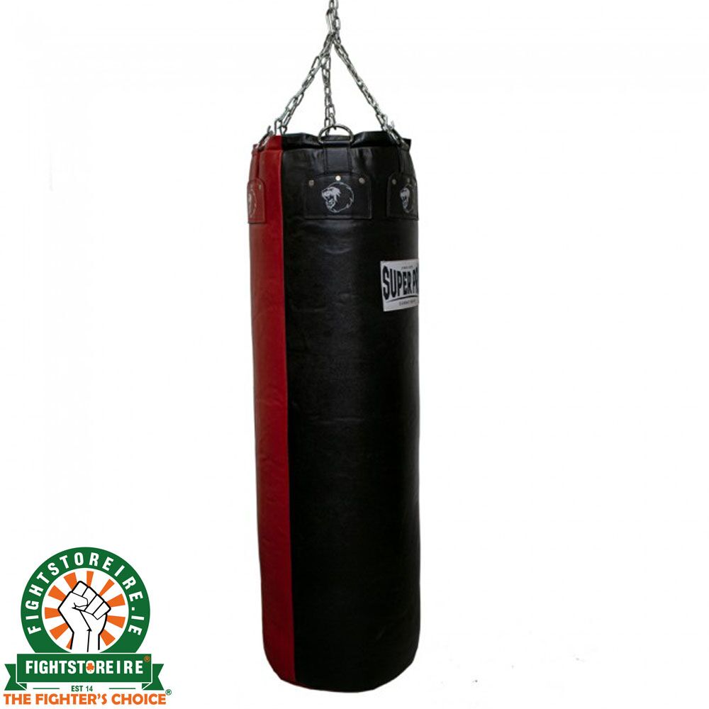 Super Pro Gigantor Punch Bag 4.5ft - Black/Red