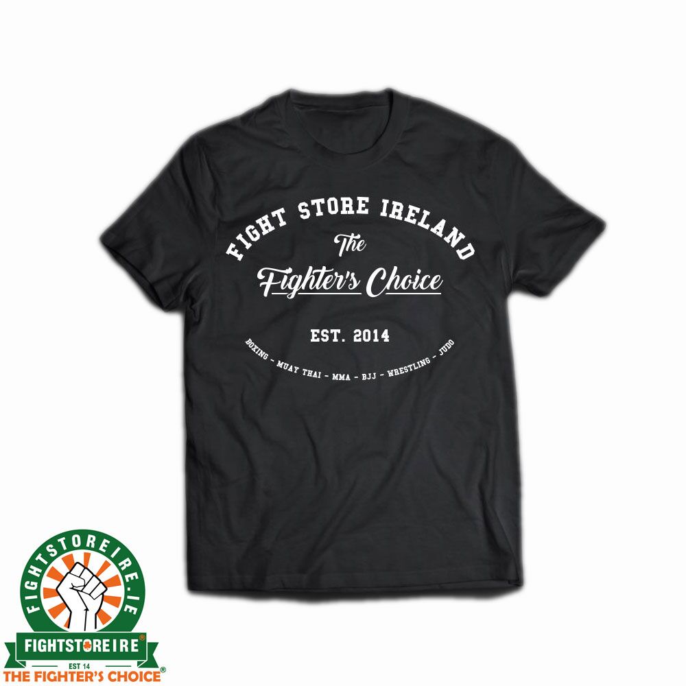 Fightstore IRE Slogan Tee - Black