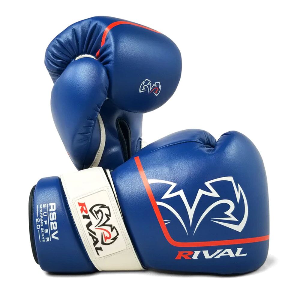 Rival RS2V Pro Sparring Gloves - Blue 2.0