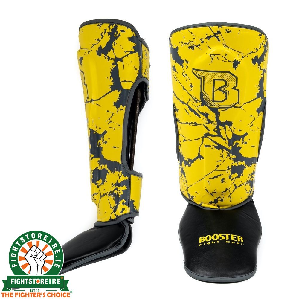 Booster Marble Yellow Kids Shinguards