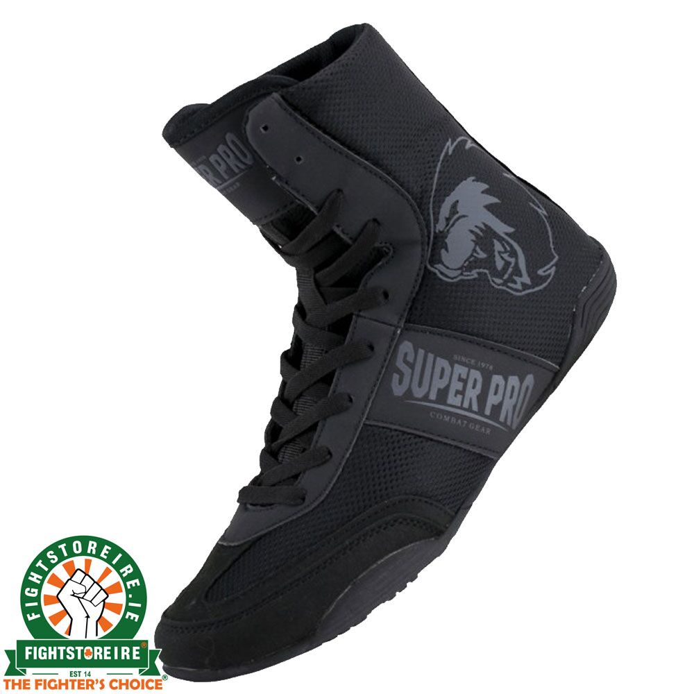 Super Pro Speed78 Boxing Boots in Black