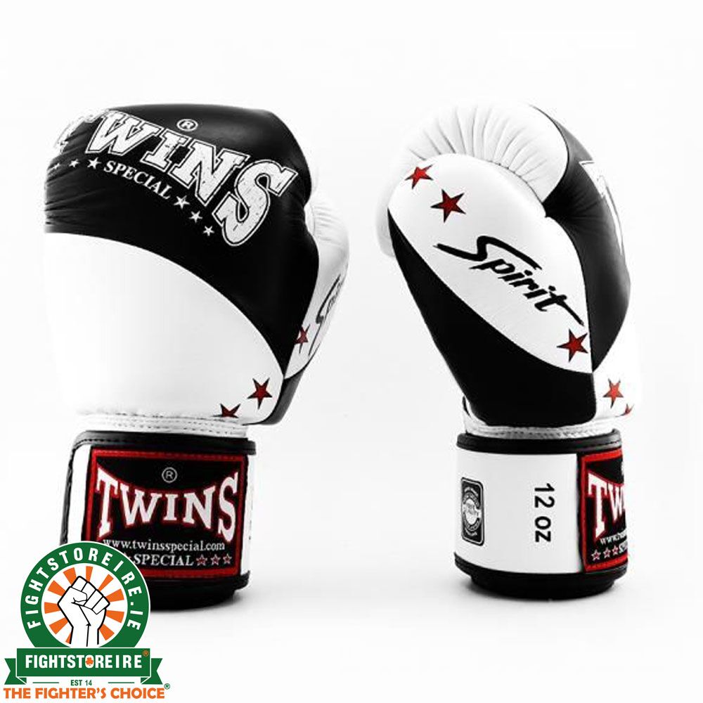 Twins BGVL 10 Thai Boxing Gloves - Black/White