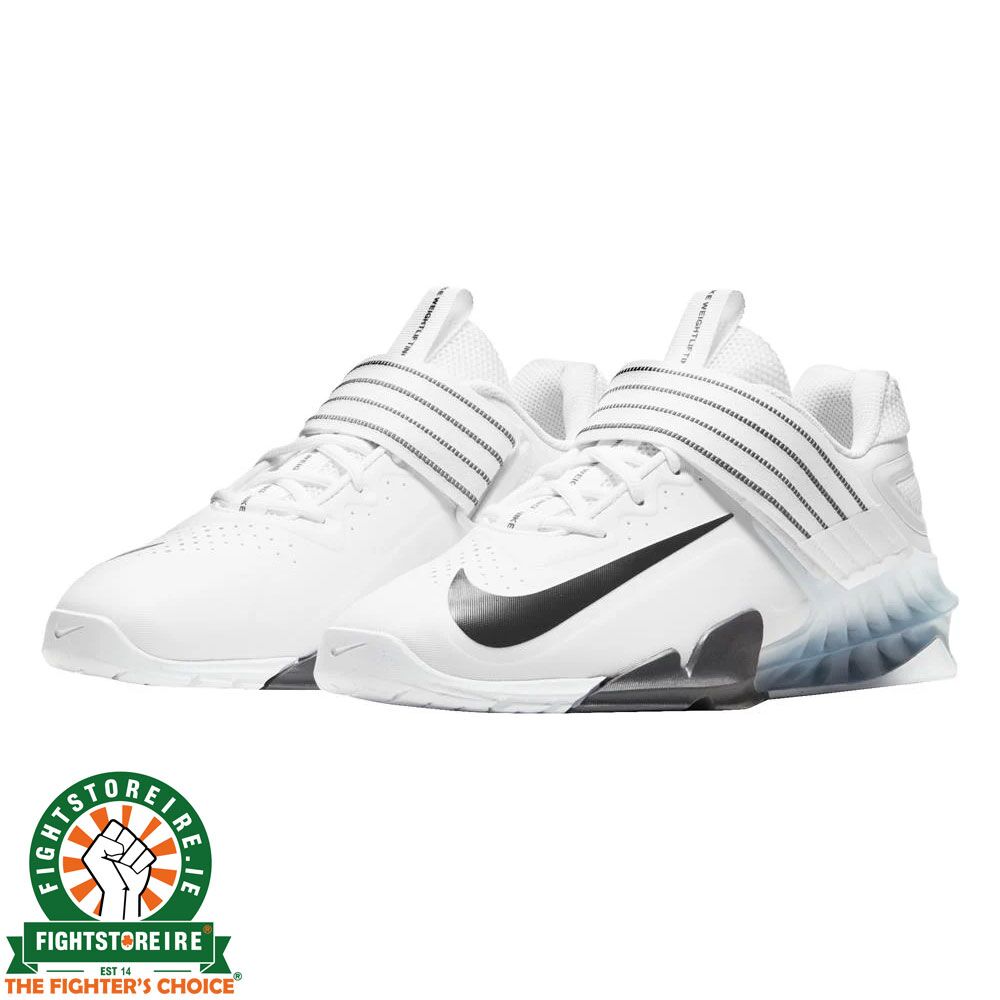 Nike Savaleos Weightlifting Shoes - White / Iron Gray