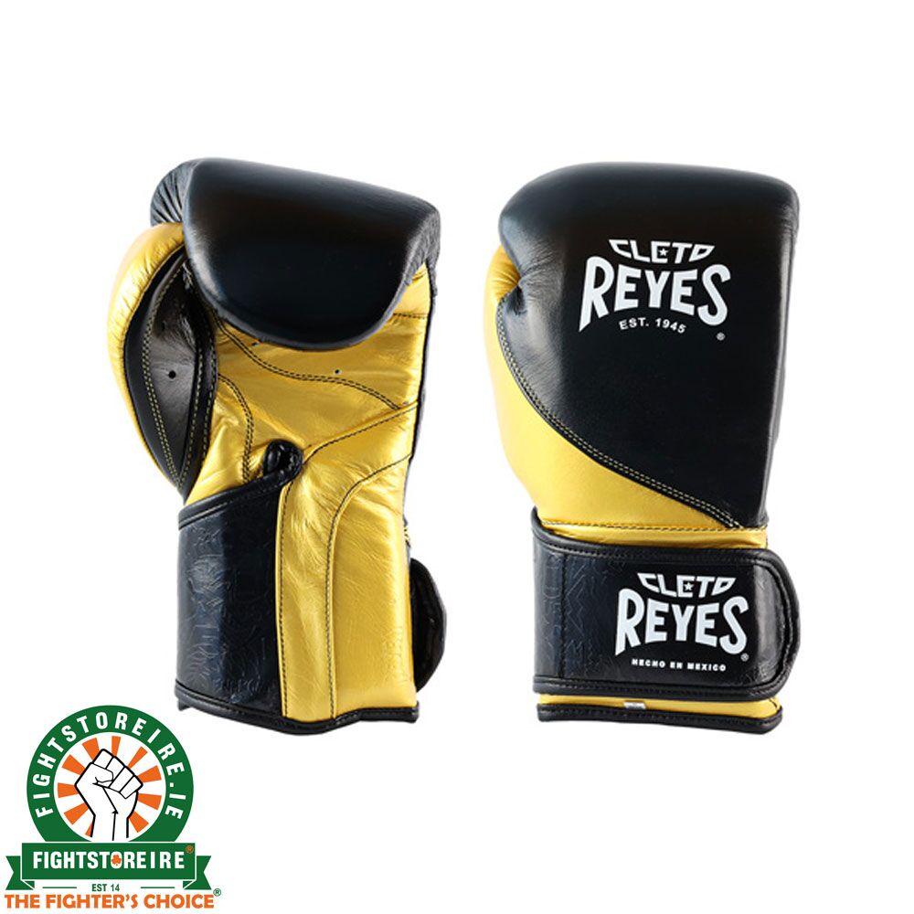 Cleto Reyes High Precision Training Gloves Black Gold FSi