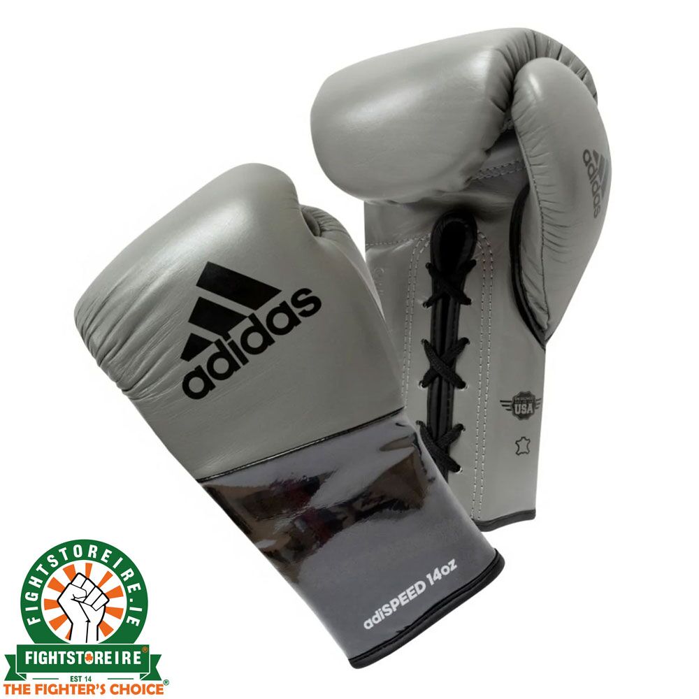 Adidas lace up boxing gloves hotsell