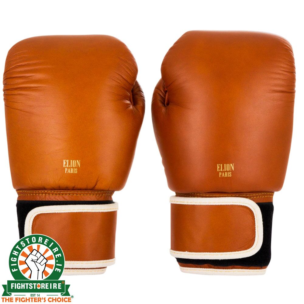 ELION Paris Collection Leather Thai Gloves - Vintage Brown