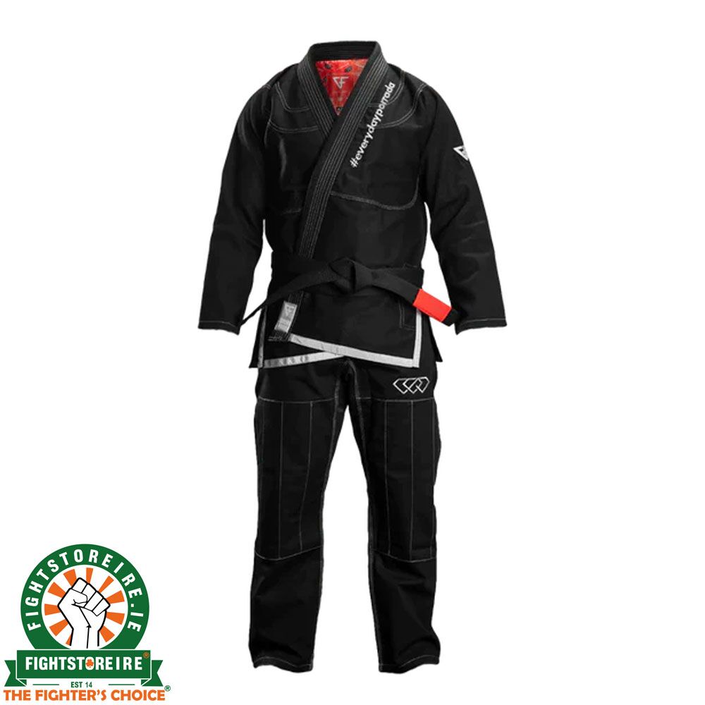 Ground Force x EVERYDAYPORRADA BJJ Gi - Black