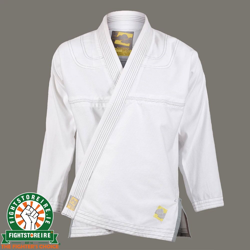 Inverted Gear White Ultra Light Pearl Weave Gi