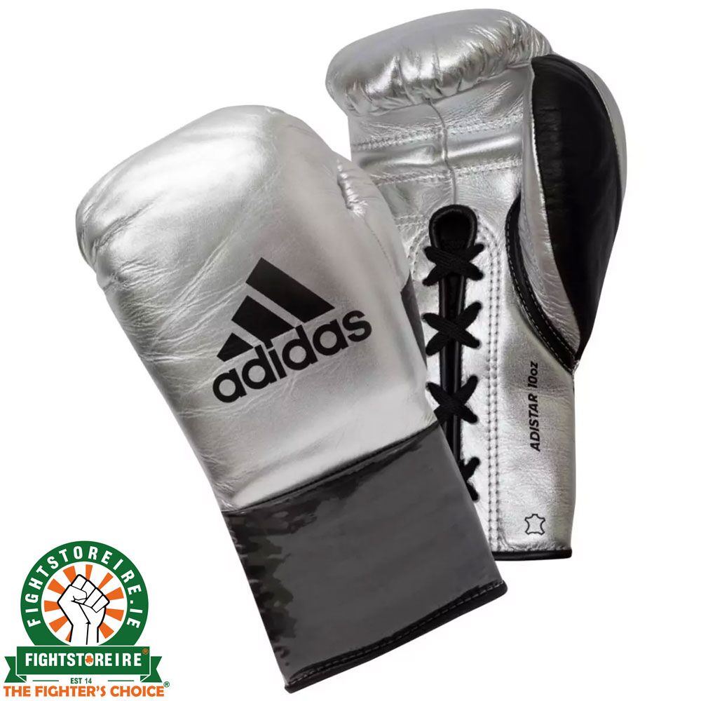 Adidas adiStar BBBC Approved Pro Boxing Gloves 3.0 Silver FSi