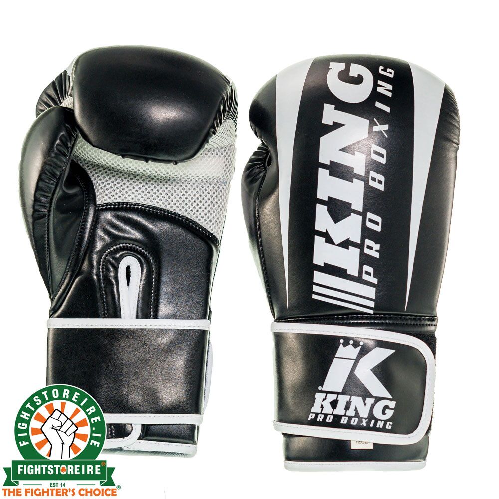 King Pro Boxing REVO 1 Boxing Gloves - Black