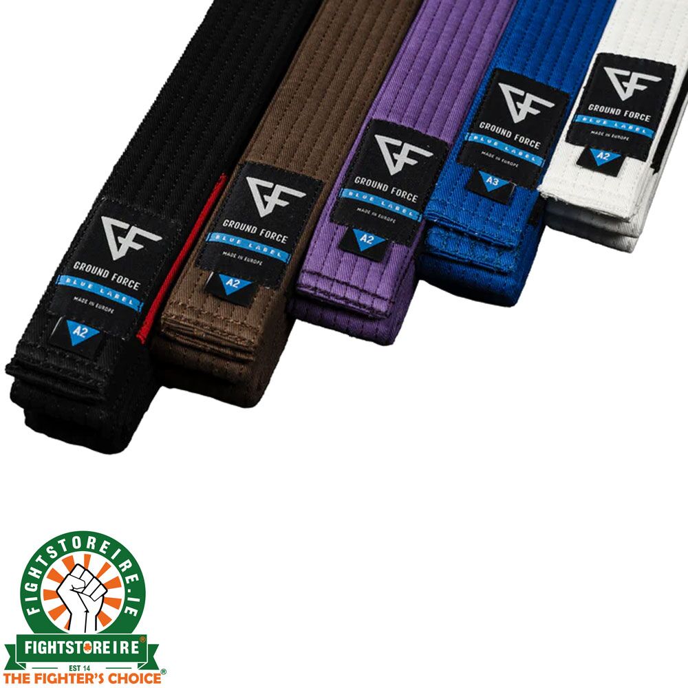 Ground Force Blue Label BJJ Belt