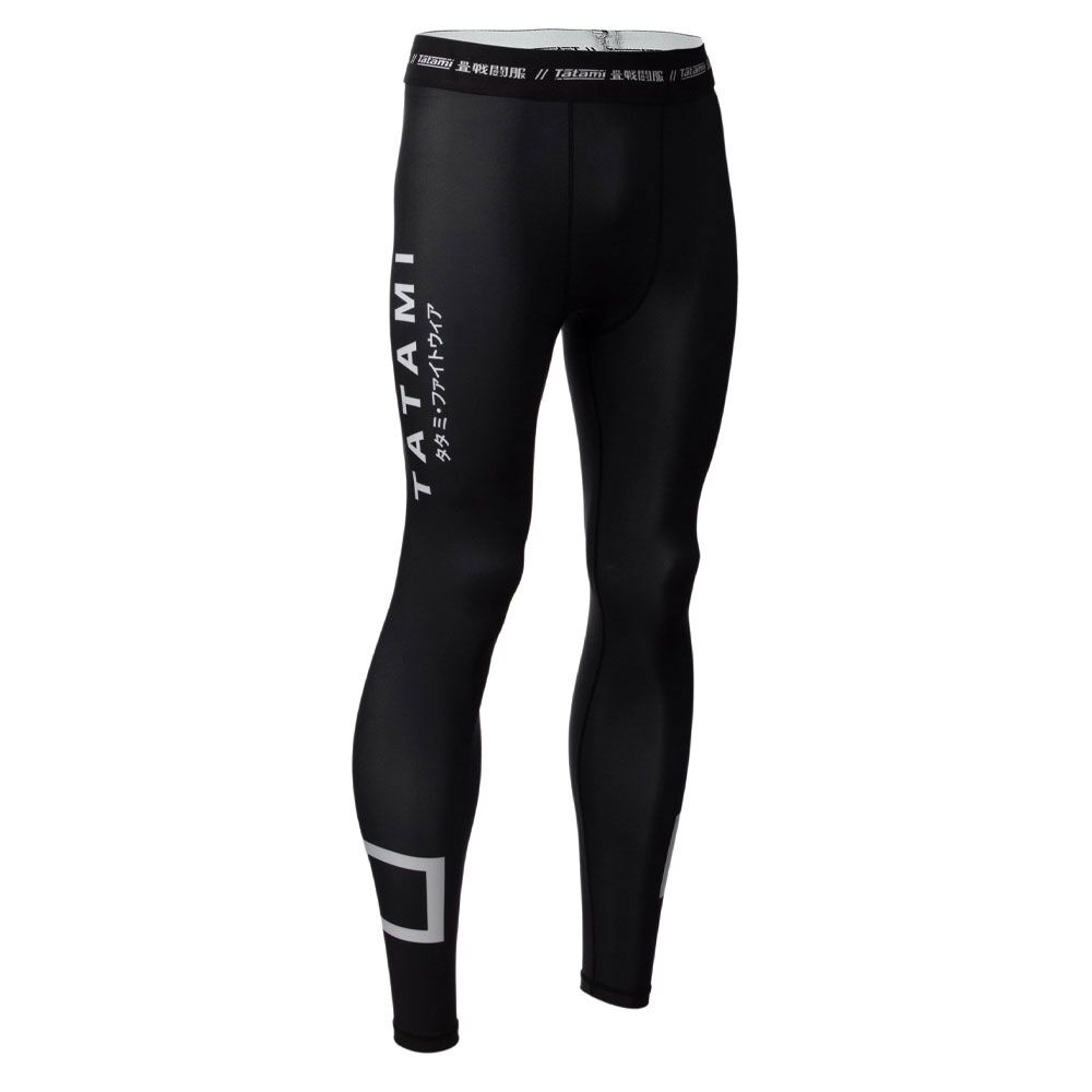 Tatami Katakana Grappling Spats - Black