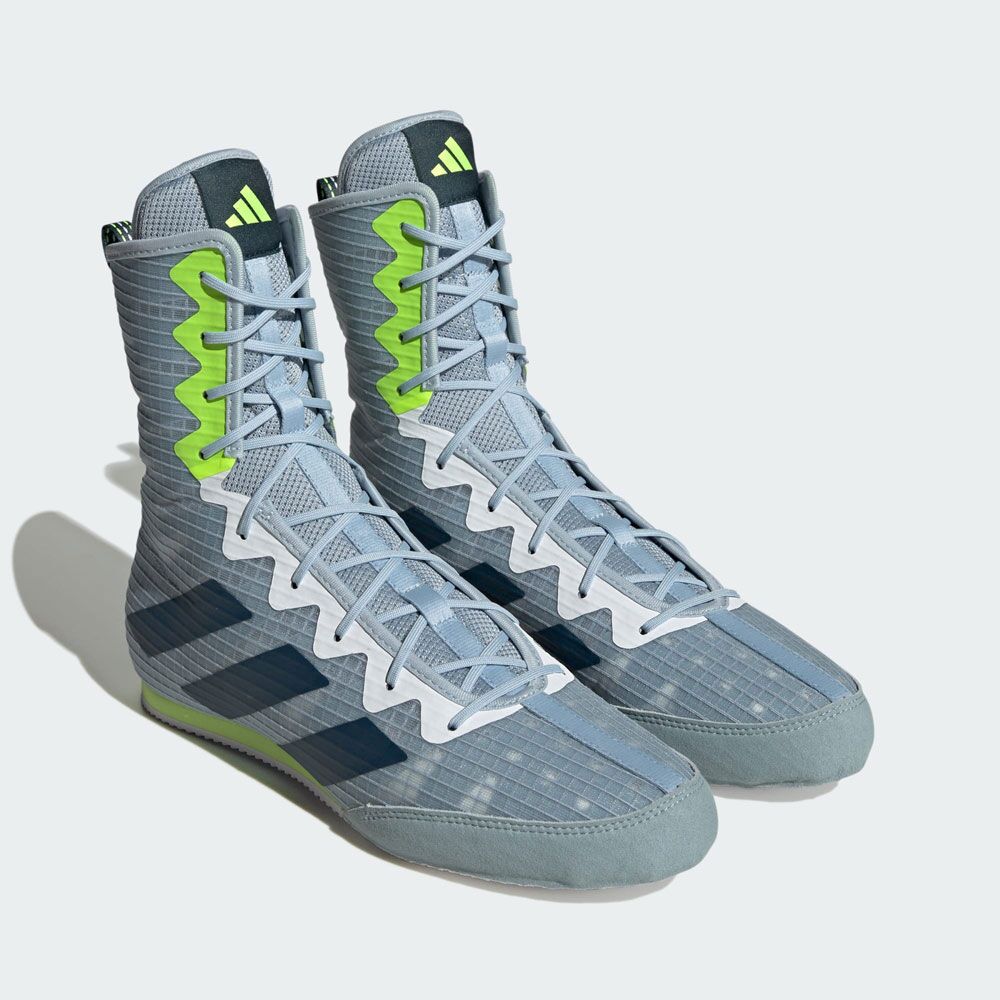 Adidas Box Hog 4 Boxing Boots Wonder Blue Fightstore