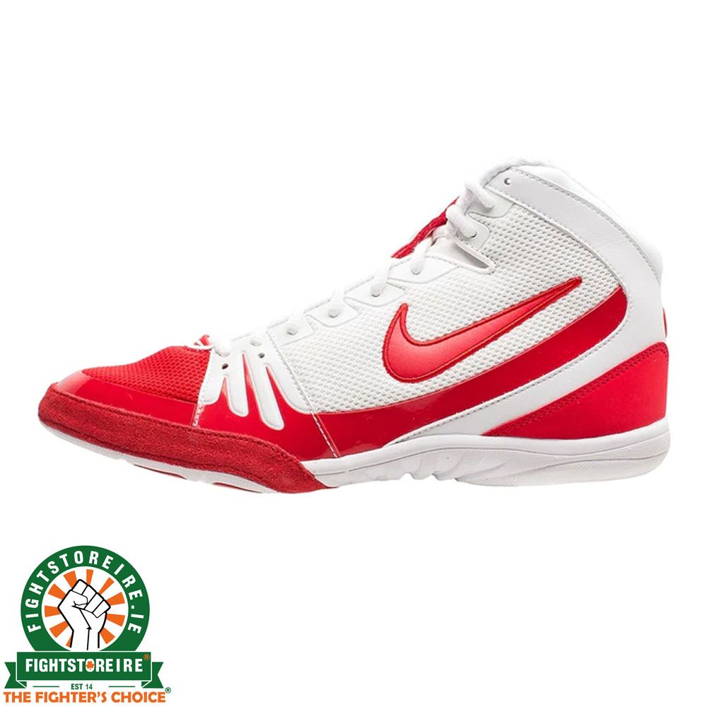 Nike Freek Wrestling Shoes White University Red FSi