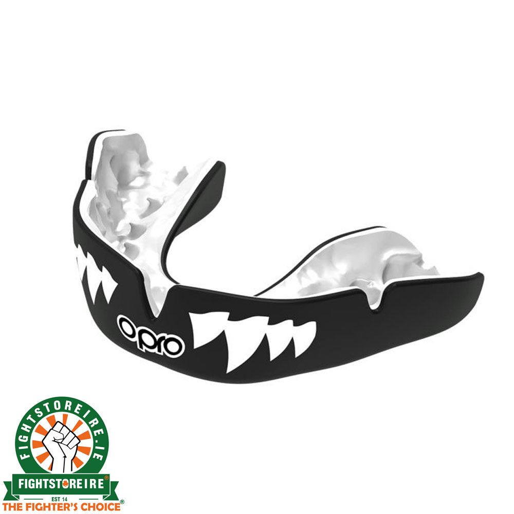 OPRO Instant Custom-Fit Mouthguard Jaw Black