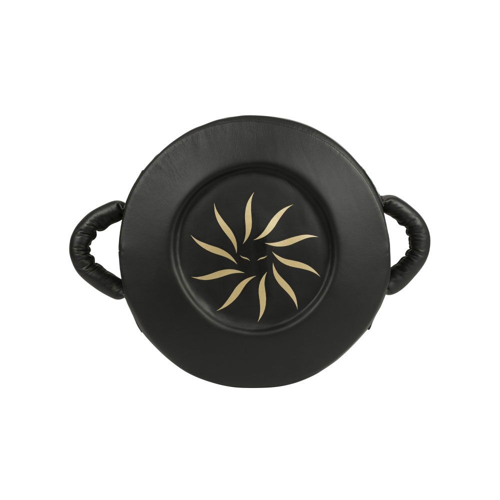 ELION Leather Punch Shield - Black