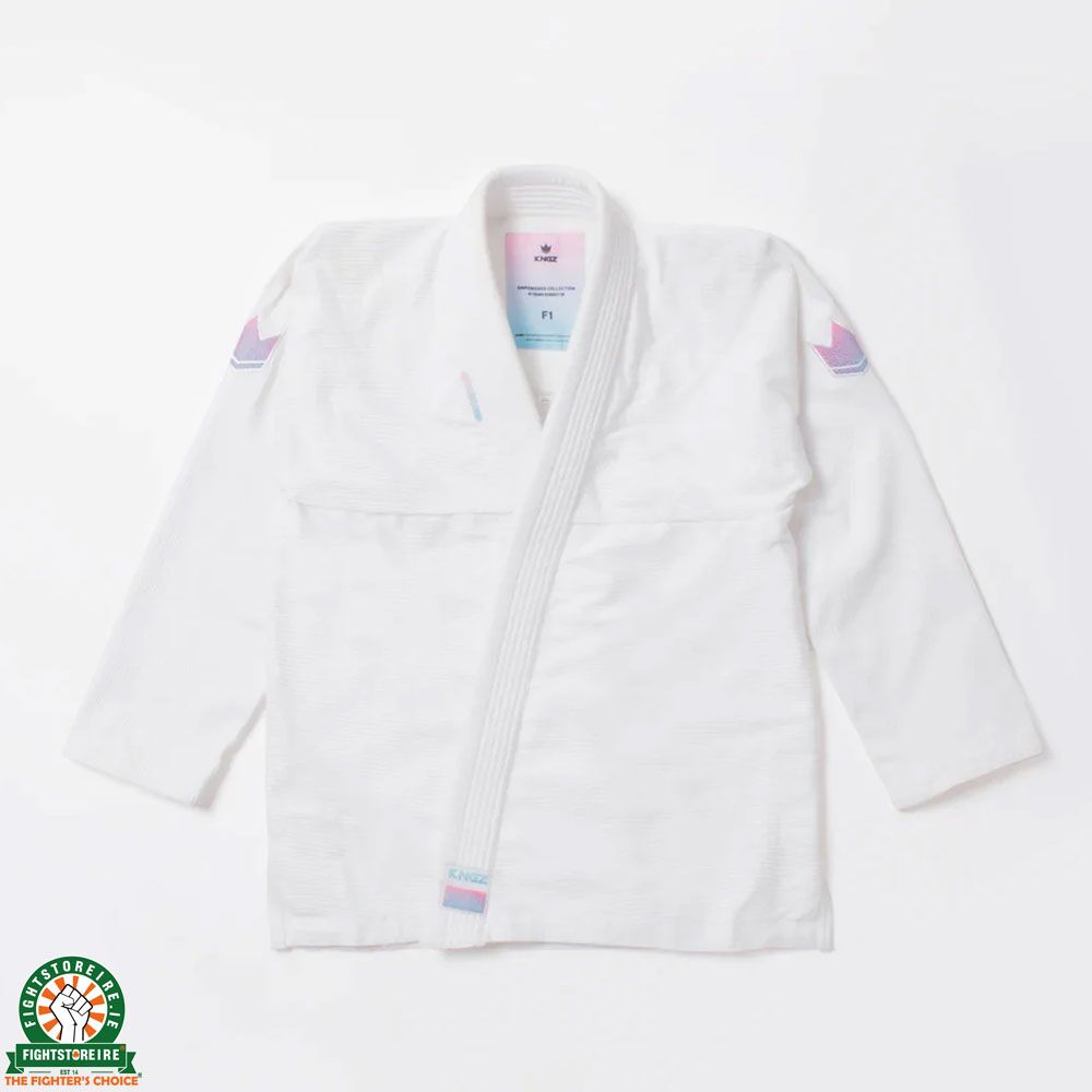 Kingz Empowered Womens Jiu Jitsu Gi - White