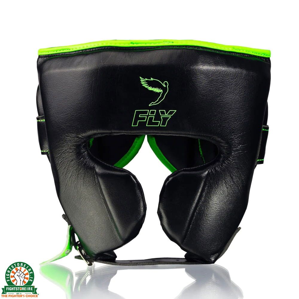 Fly Knight X Cheek Headguard Black/Lime