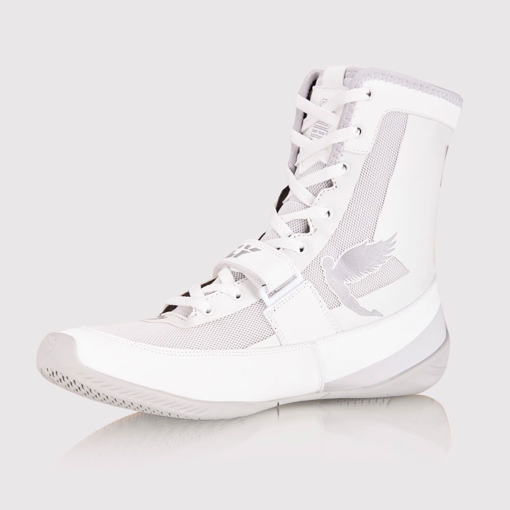 Fly Storm Boxing Boots White