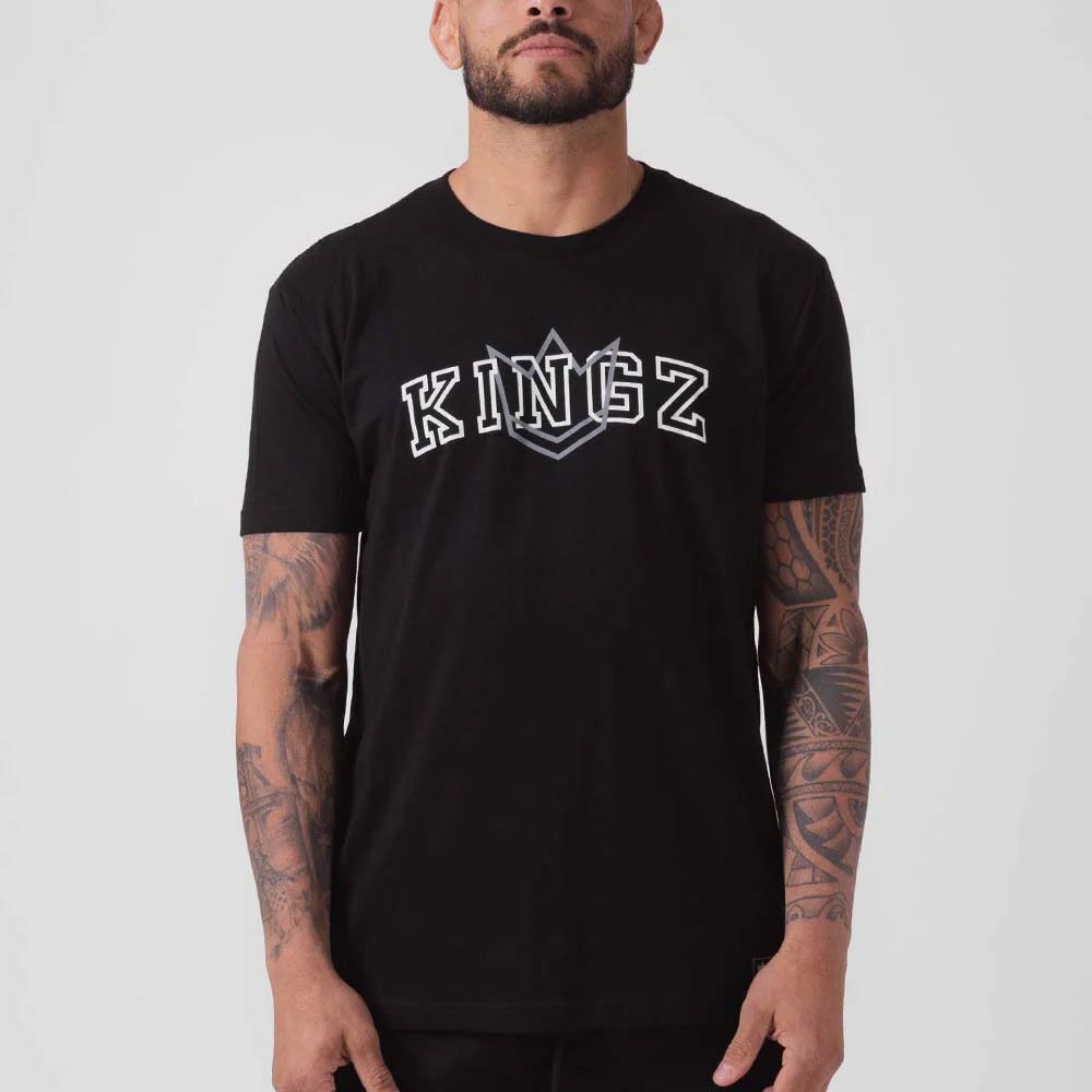 Kingz College Tee Black