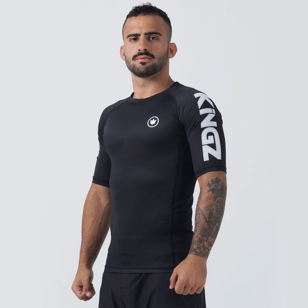Kingz Kore V2 Short Sleeve Rashguard Black