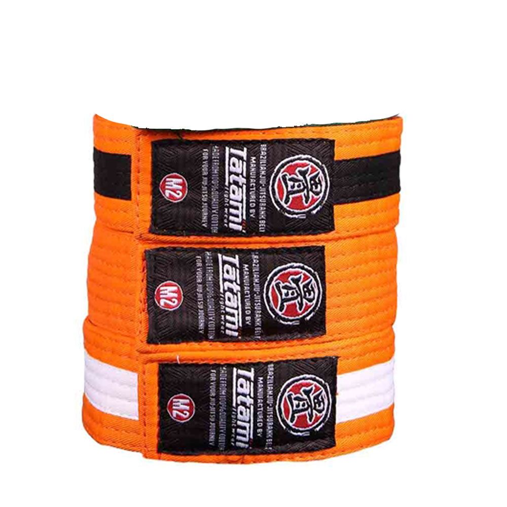 Tatami IBJJF Kids Rank Belts Orange