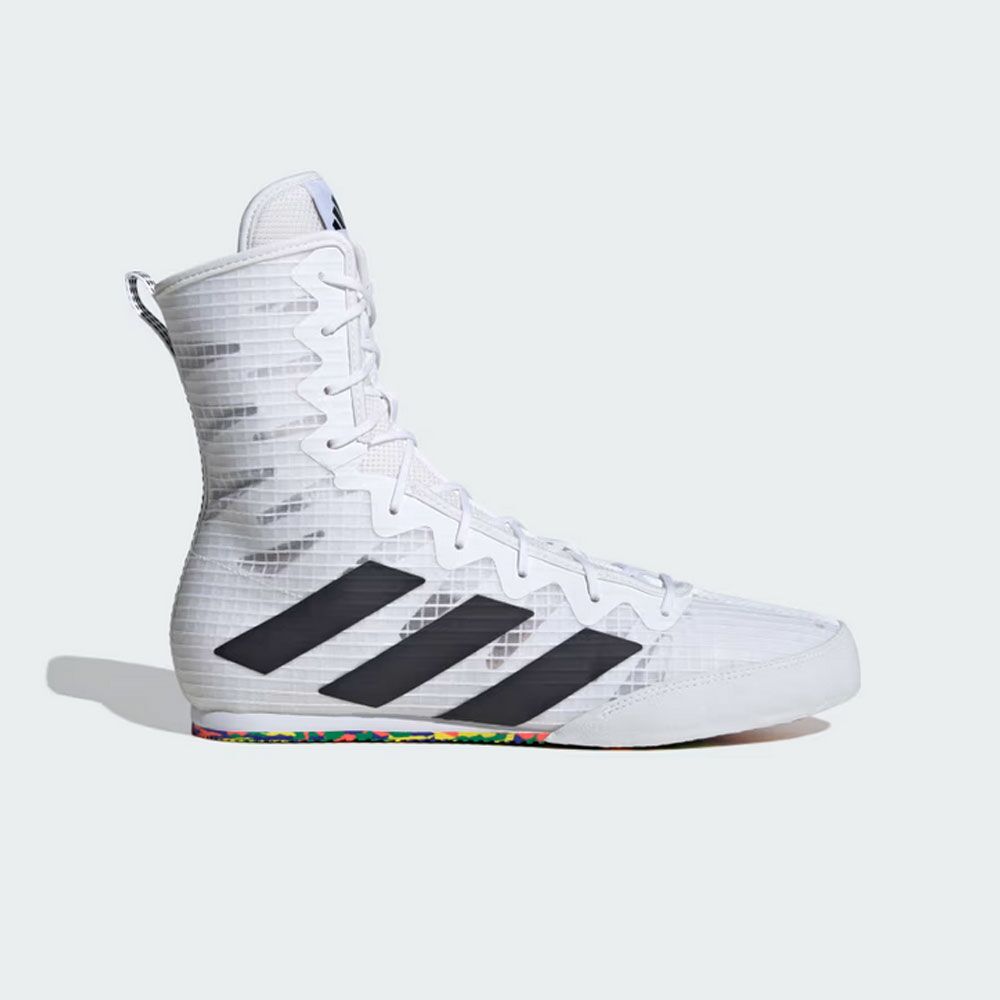 Adidas Box Hog 4 Boxing Boots Cloud White / Core Black