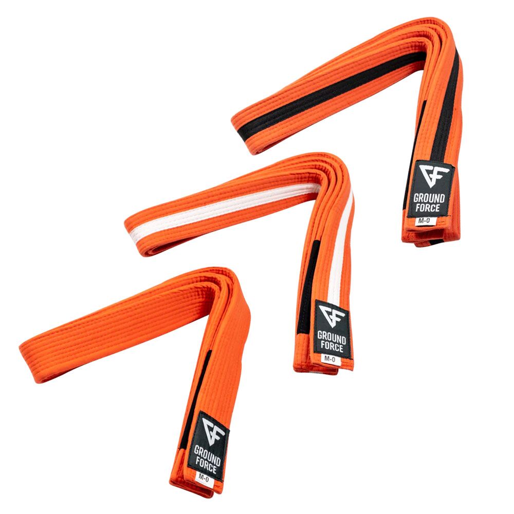 Ground Force Kids BJJ Belt Orange
