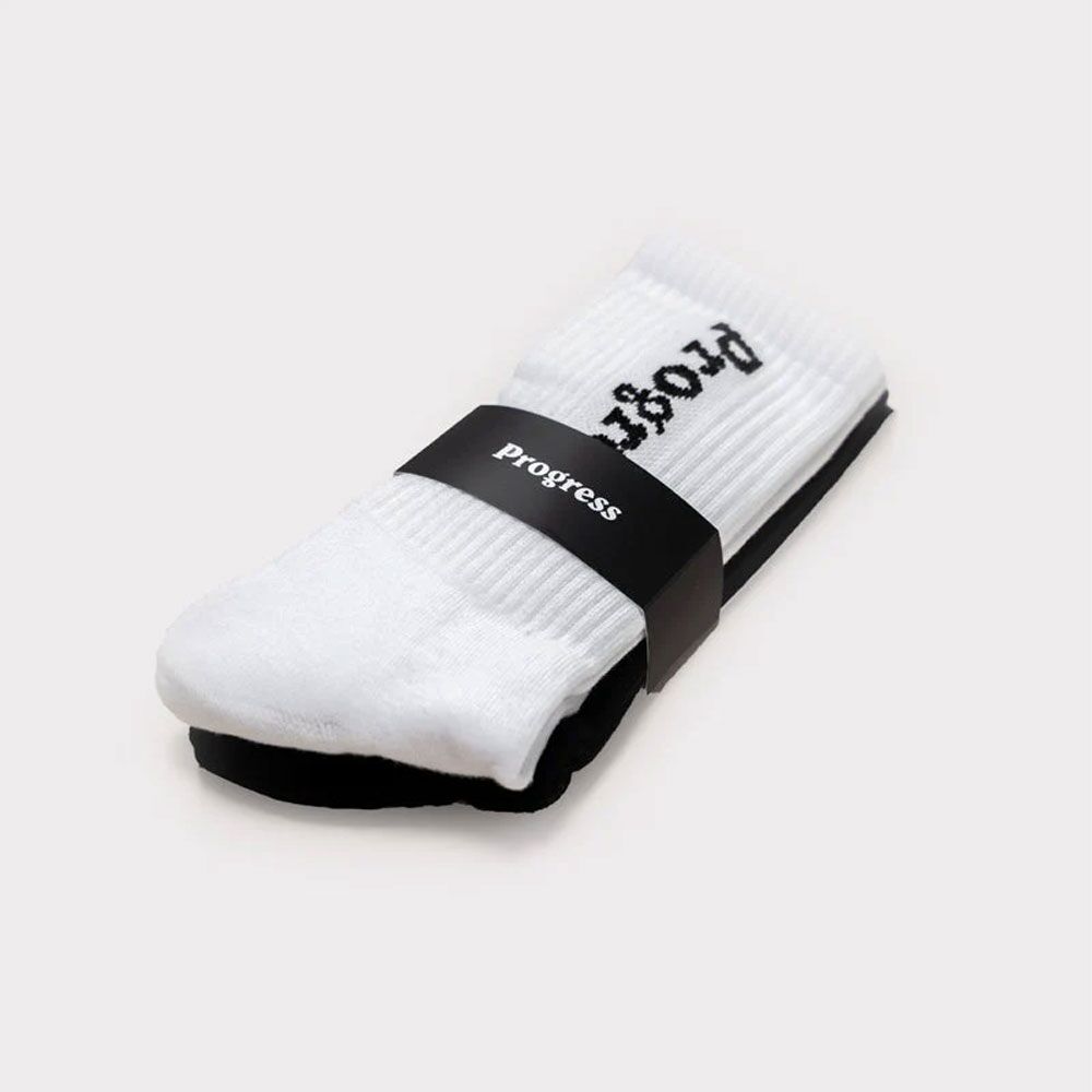 Progress Pro Socks White & Black