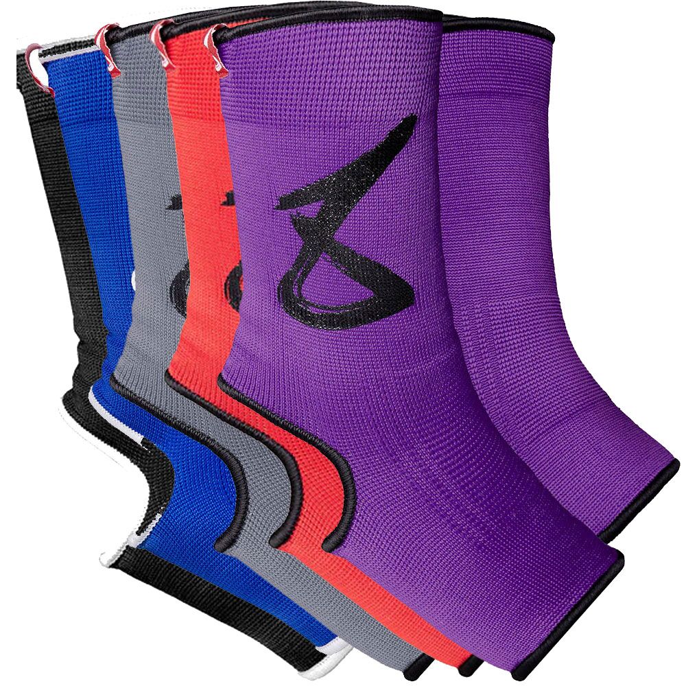 8 WEAPONS Ankle Guards Blue
