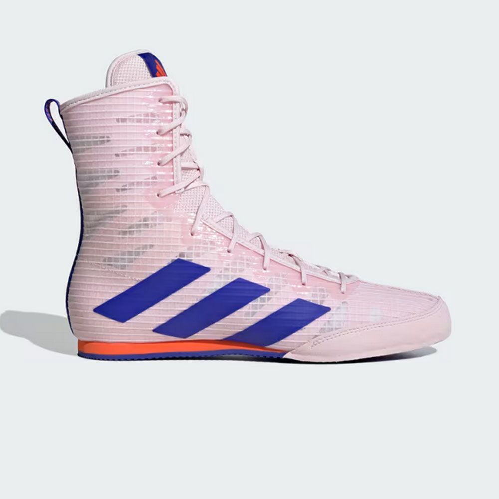 Adidas Box Hog 4 Boxing Boots Almost Pink/Blue/Orange