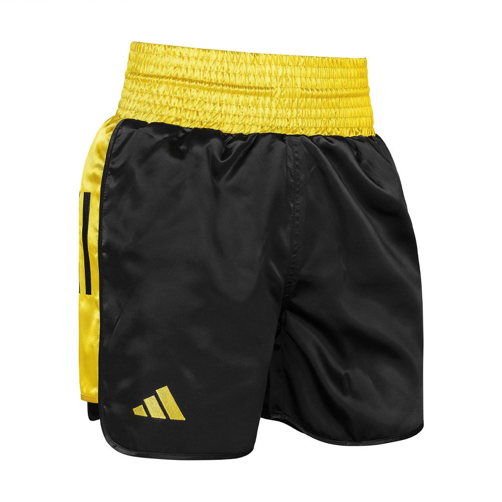 Adidas Premium Satin Boxing Shorts Black