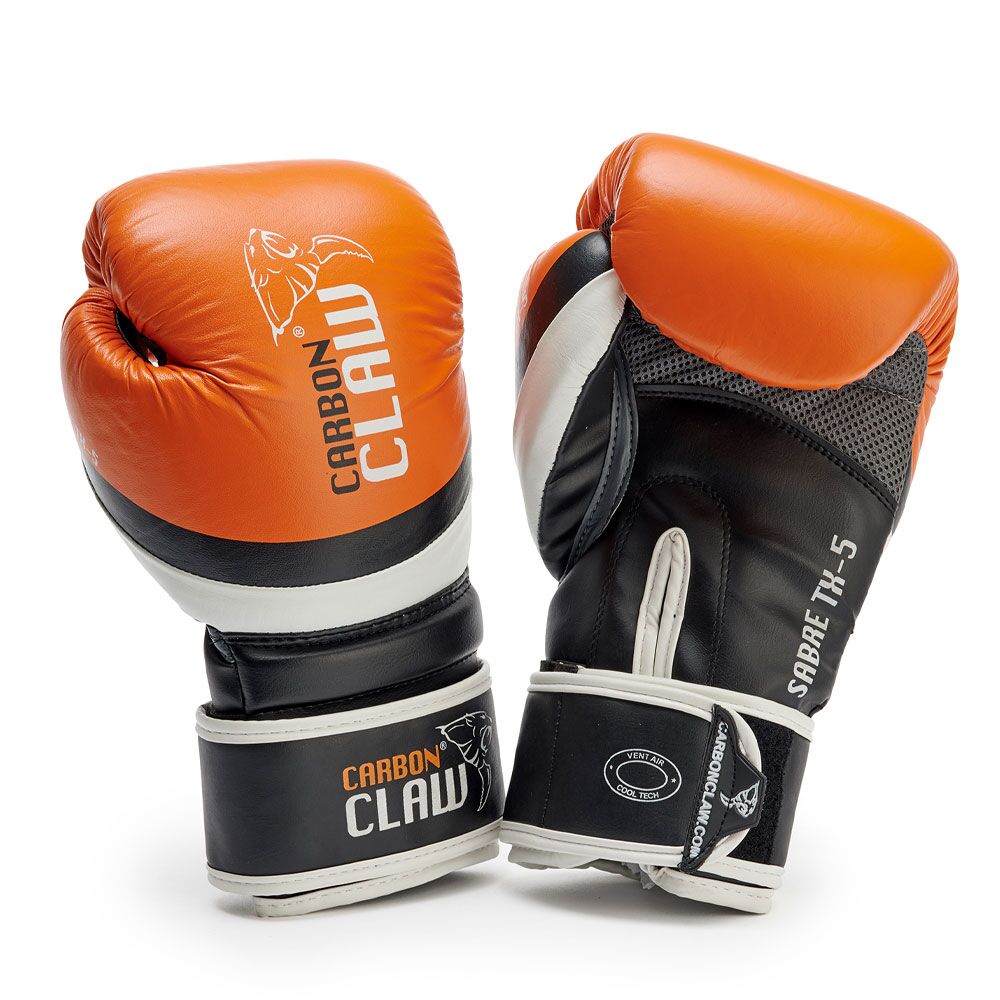 Carbon Claw Sparring Gloves Orange/Black