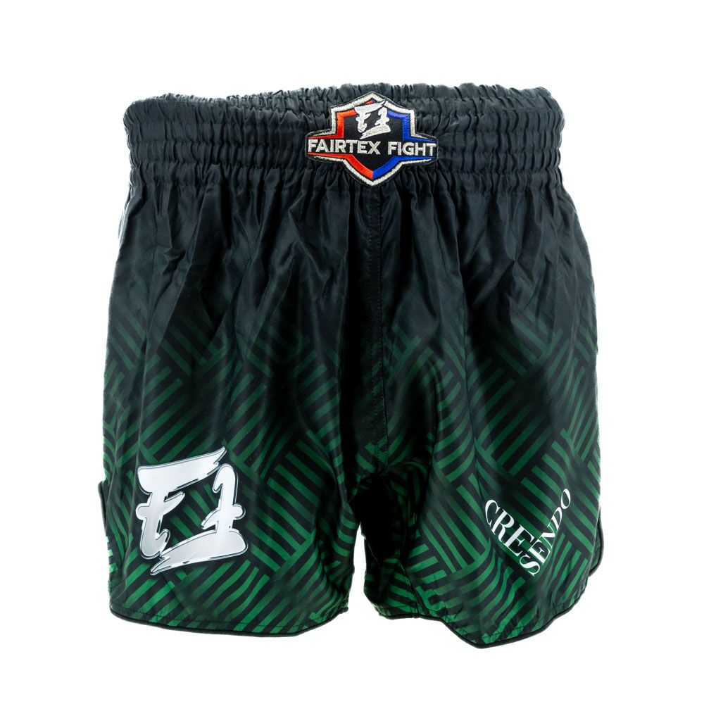 Fairtex FFN Cresendo Muay Thai Shorts - Green