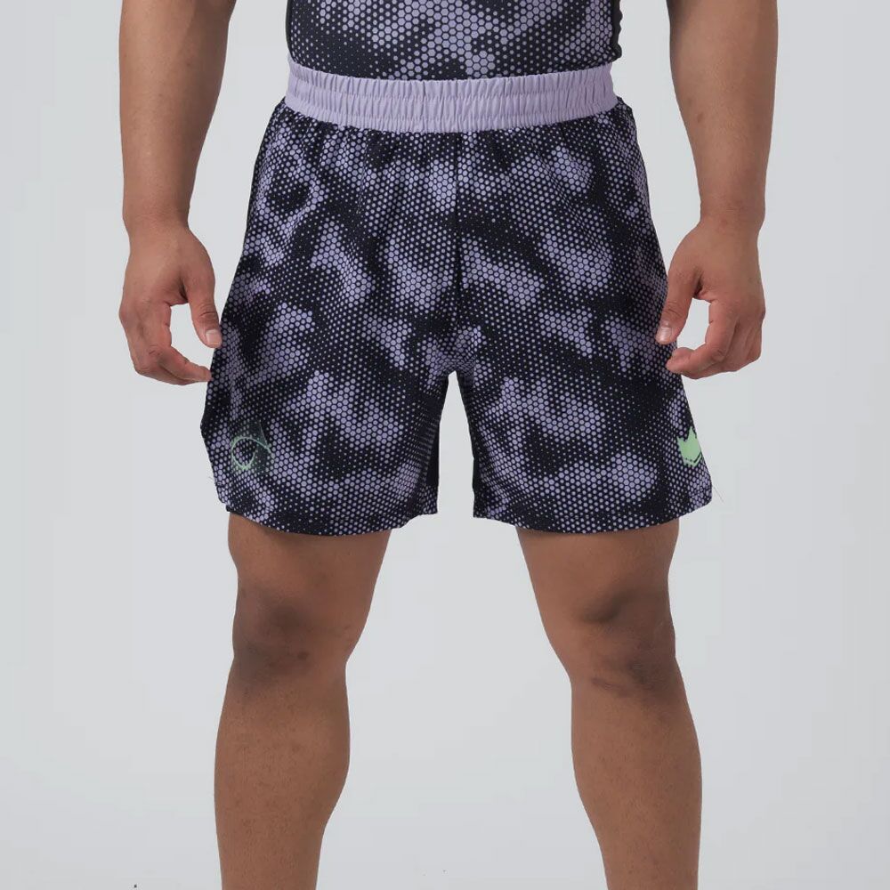 Kingz Viper Hybrid Grappling Shorts Black/Purple