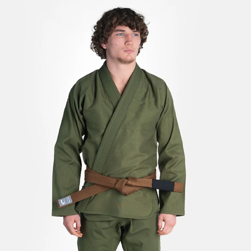 Progress The Academy Gi Forest Green (with FREE White Belt)