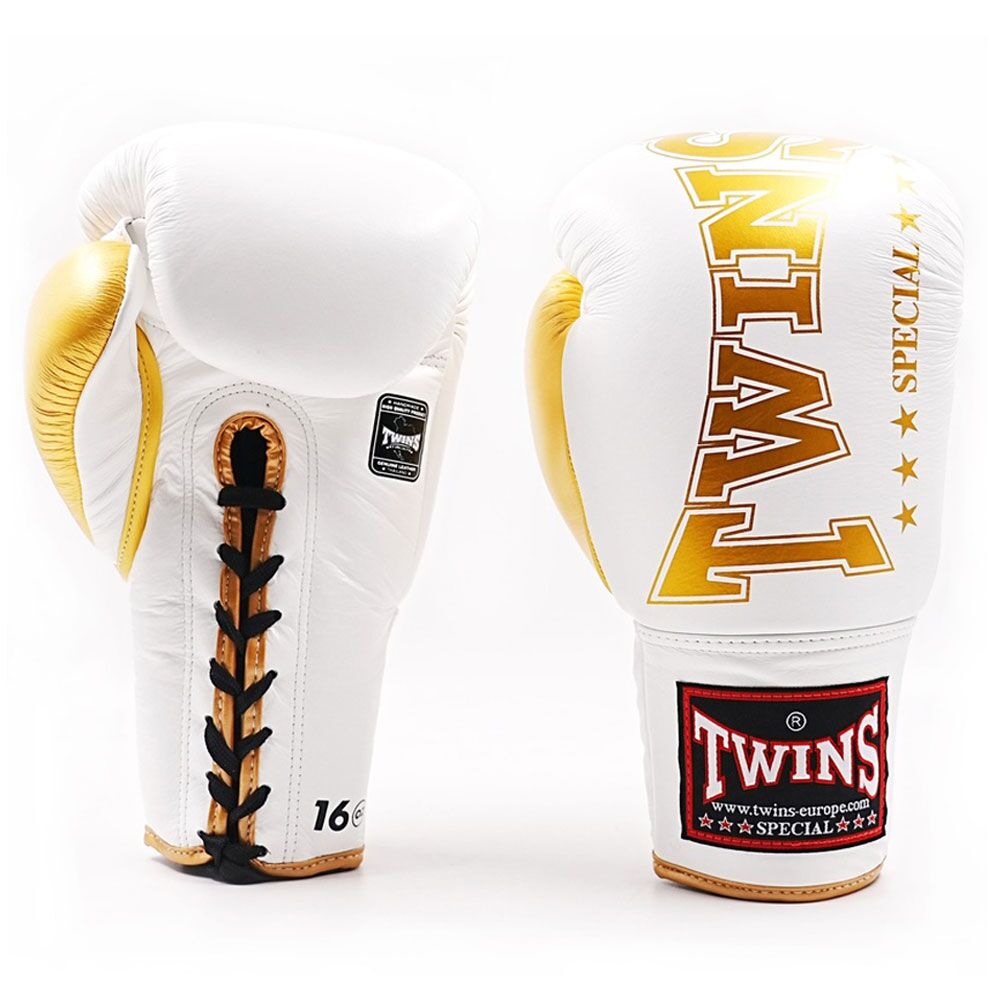 Twins BGLL 8 Thai Boxing Gloves - White