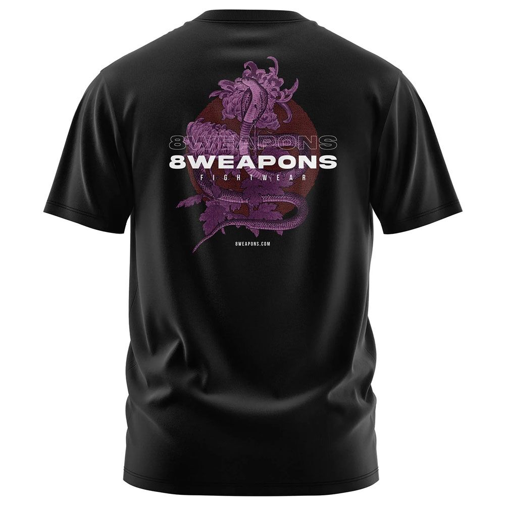8 WEAPONS Cobra Oversize T-Shirt - Black