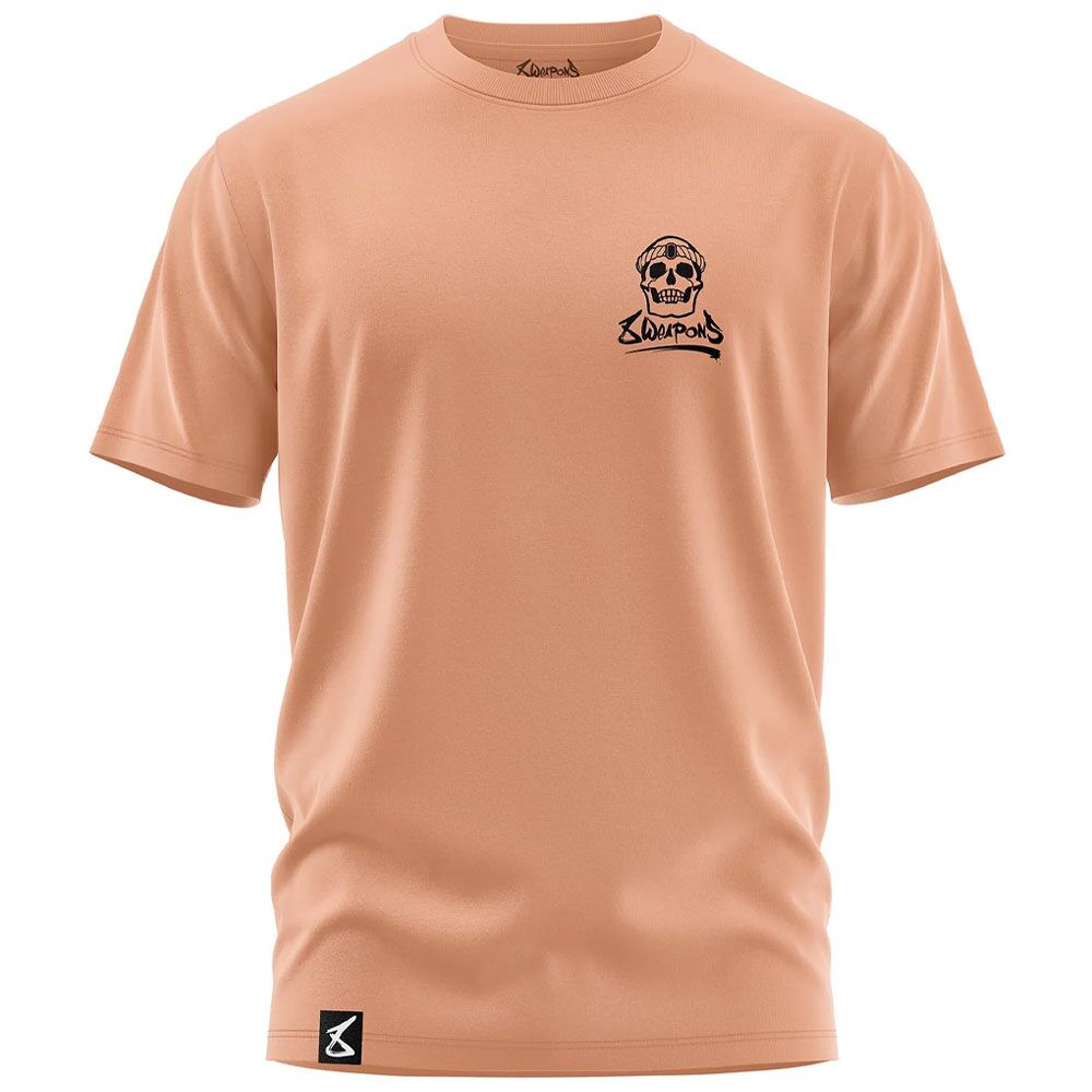 8 WEAPONS Dedication Oversize T-Shirt - Coral