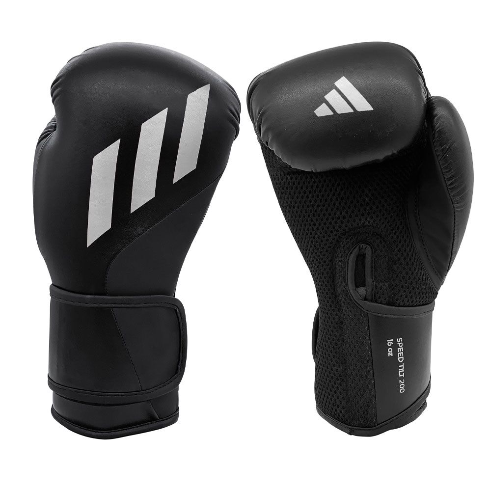 Adidas Tilt 200 Boxing Gloves Black/White