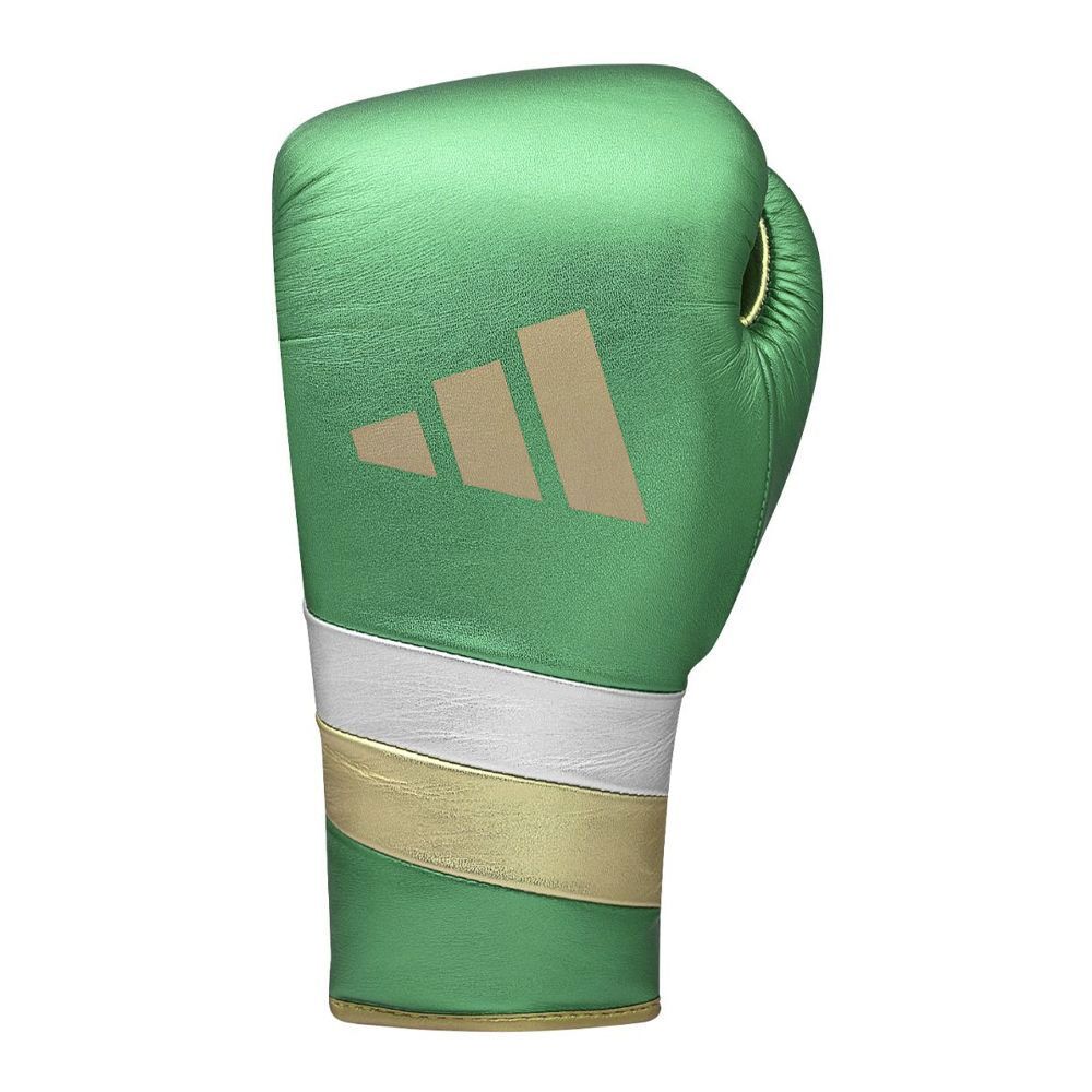 Adidas adiSpeed 500 Lace Boxing Gloves Green/Gold